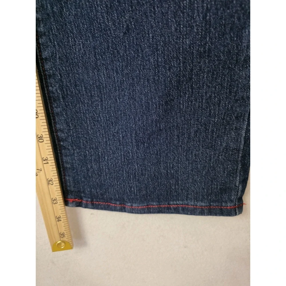 True Religion Ricky SN‎ Flap Straight Style 700872 Dark Fir Balsam Wash Sz 34x34